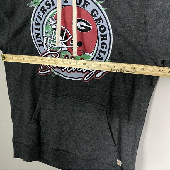 University Of Georgia Bulldogs Sweatshirt XL Homefield hoodie Vintage Look UGA - Picture 6 of 7